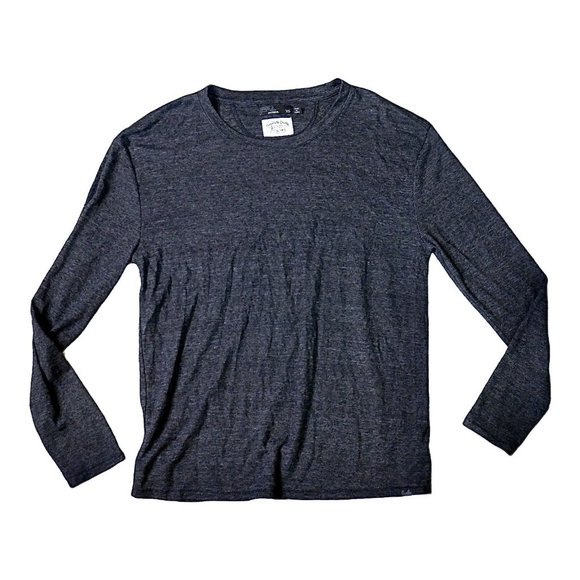 Prana Tops - Womens Prana Sustainable Base Layer Long Sleeve Knit Tee Hemp Blend Size XS
